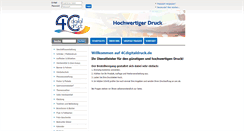 Desktop Screenshot of 4cdigitaldruck.de